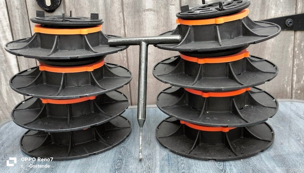 supports de terrasse réglables, Jardin & Terrasse, Terrasses, Neuf, Synthétique, Enlèvement