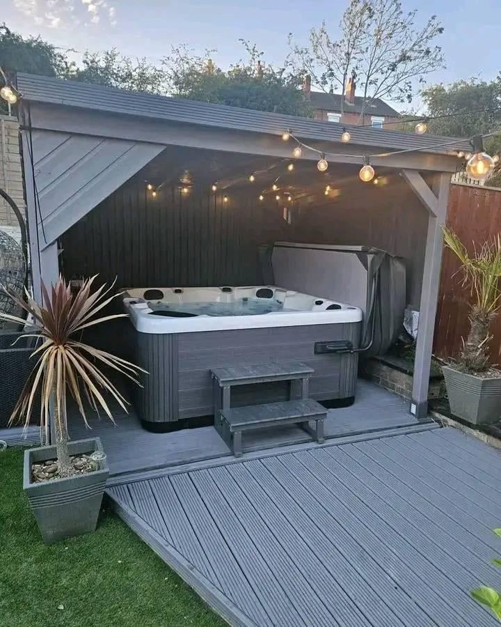 Promo Neuf💦 jacuzzi 6 personnes compact massage puissant, Jardin & Terrasse, Traverses & Bordures, Neuf, Enlèvement