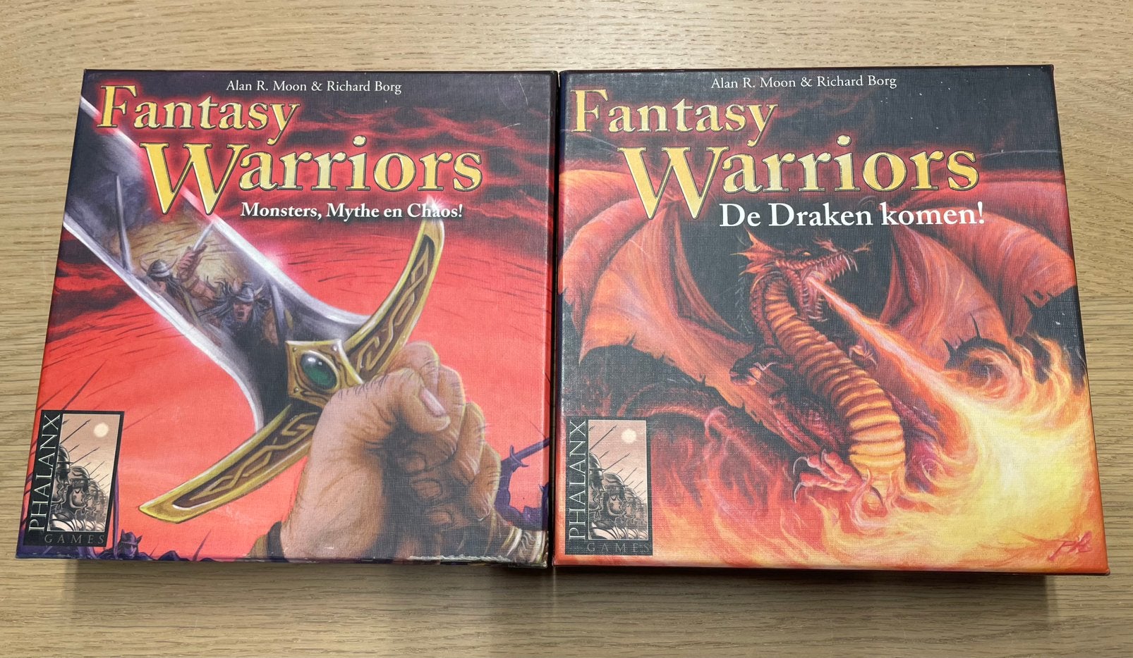 Fantasy warriors. Uitbreidingen., Hobby en Vrije tijd, Gezelschapsspellen | Kaartspellen, Ophalen, Zo goed als nieuw