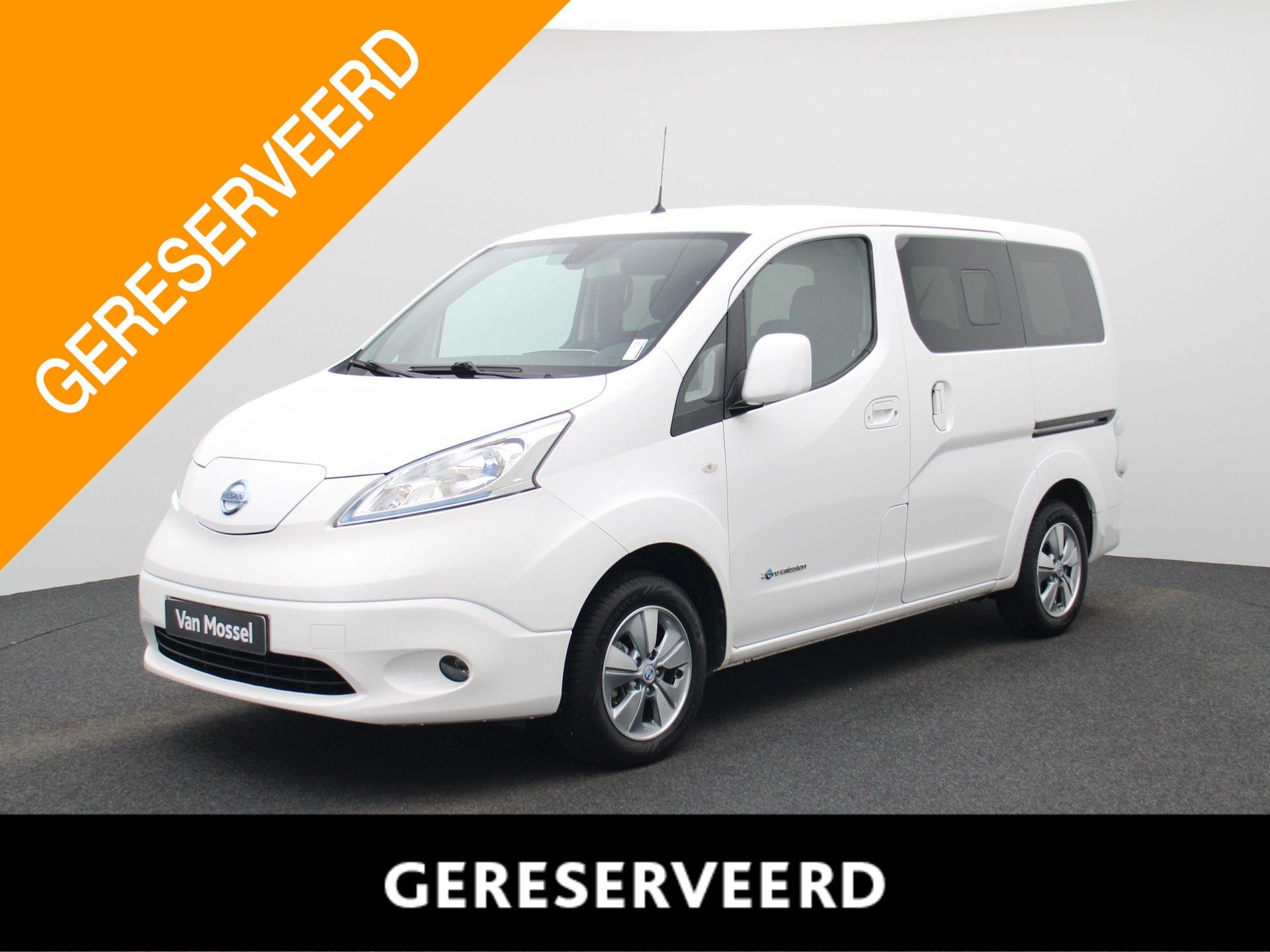 Nissan e-NV200 Business 40 kWh | Camera | Bluetooth | Zetelv, Auto's, Bestelwagens en Lichte vracht, Stof, Gebruikt, Automatische klimaatregeling