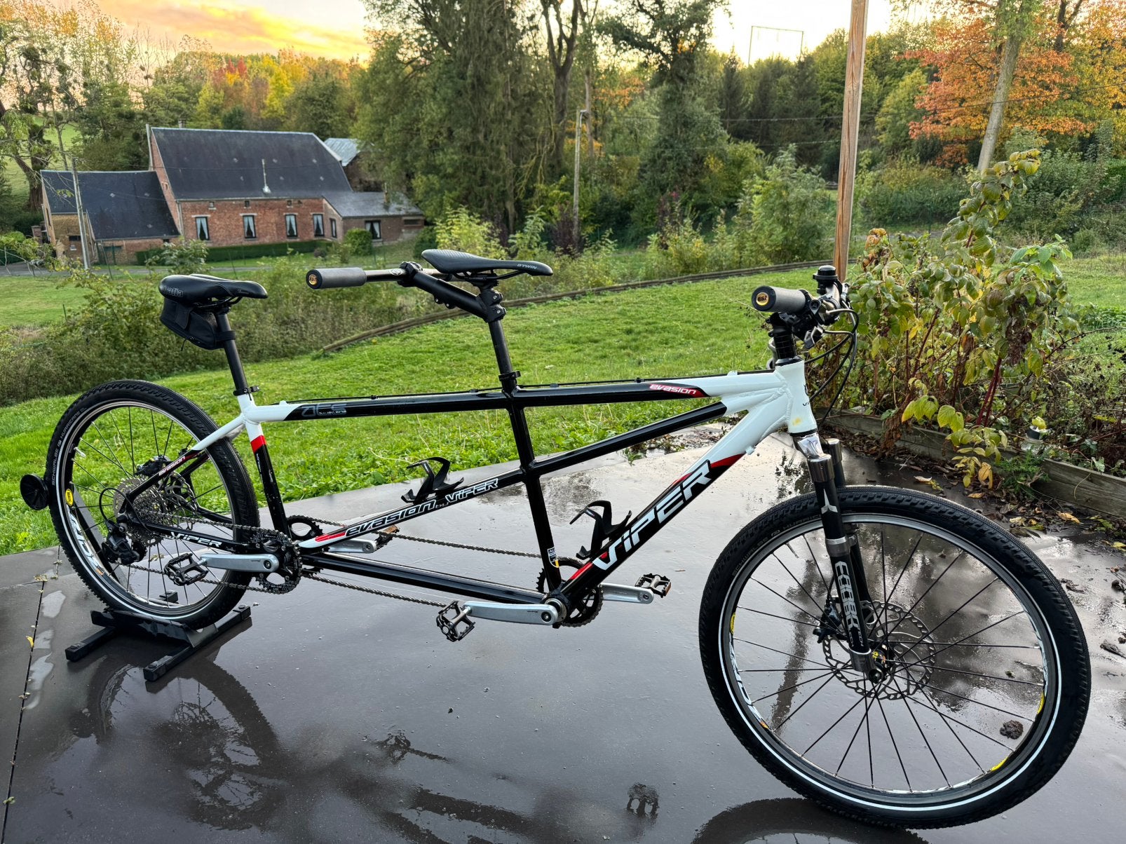 Tandem VTT Viper Evasion, Vélos & Vélomoteurs, Enlèvement, Comme neuf