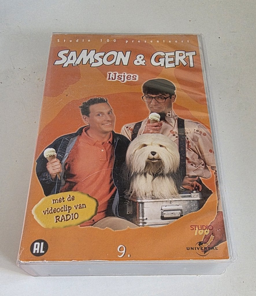 VHS Samson en Gert : IJsjes, Ophalen of Verzenden, VHS