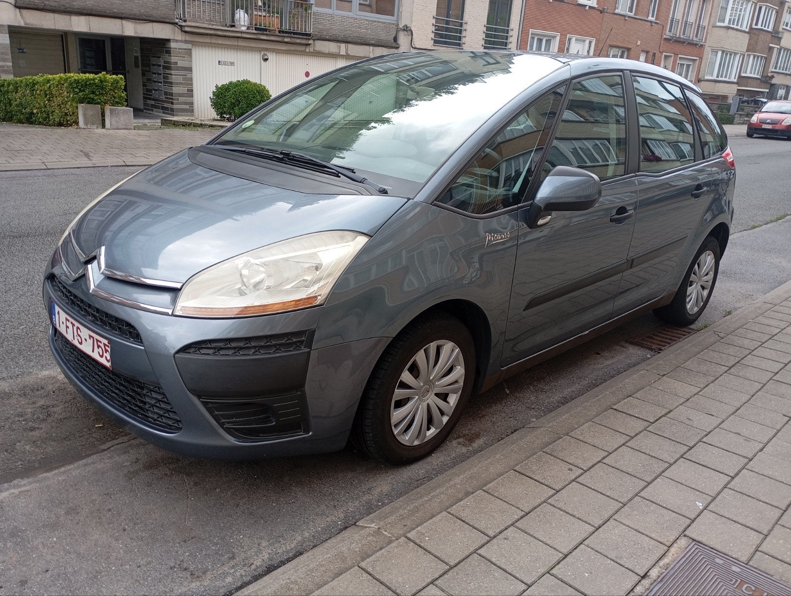 Citroen C4 Picasso 1.6i benzine 2010 198dkm klima nieuw, Auto's, Citroën, Voorwielaandrijving, Zwart, 5 deurs, Particulier
