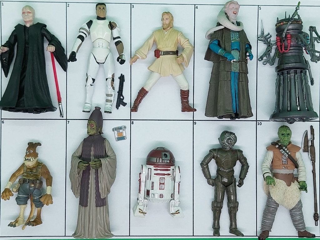 Star Wars figuren 3.75, Collections, Star Wars, Enlèvement ou Envoi, Utilisé, Figurine