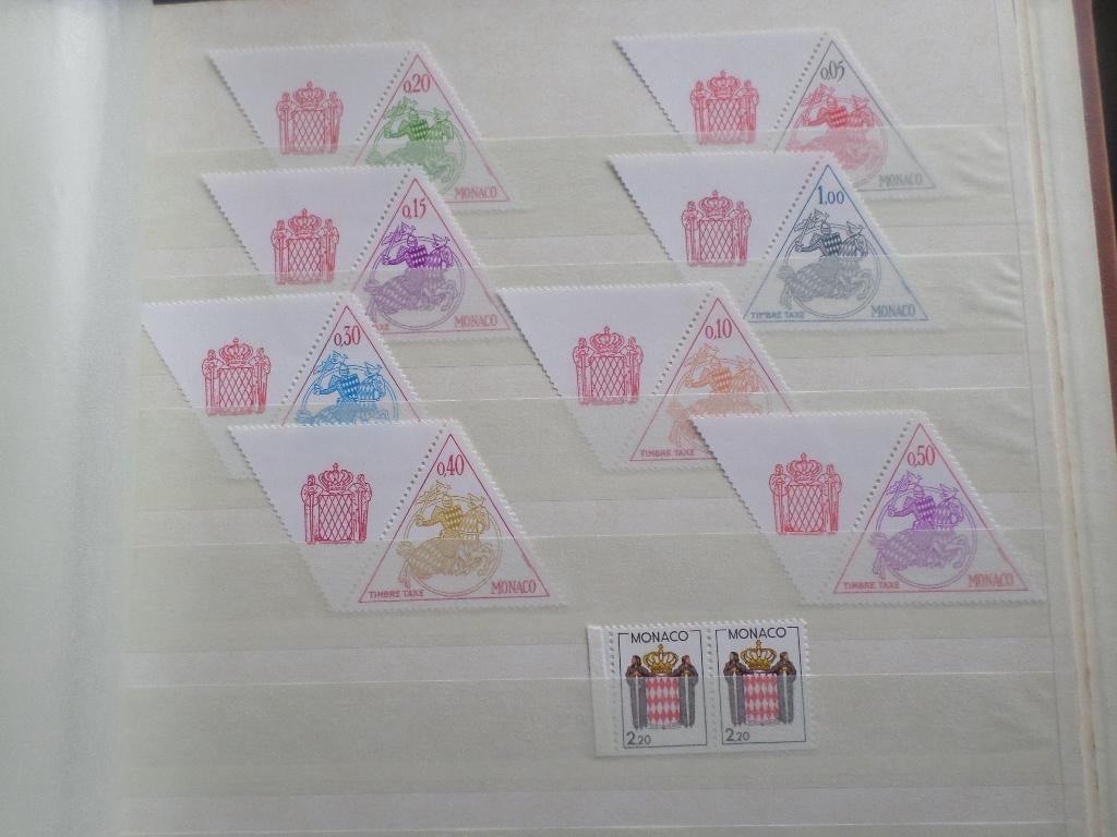 Timbres de Monaco, Enlèvement ou Envoi, Monaco, Non oblitéré