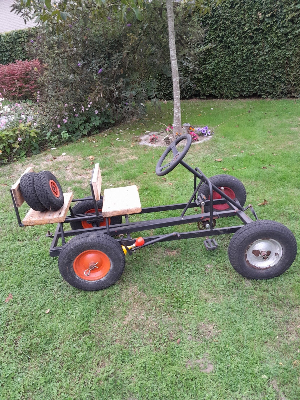 go-cart, Ophalen