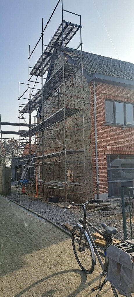 Te huut stelling/steiger, Doe-het-zelf en Bouw, Ophalen of Verzenden, Zo goed als nieuw