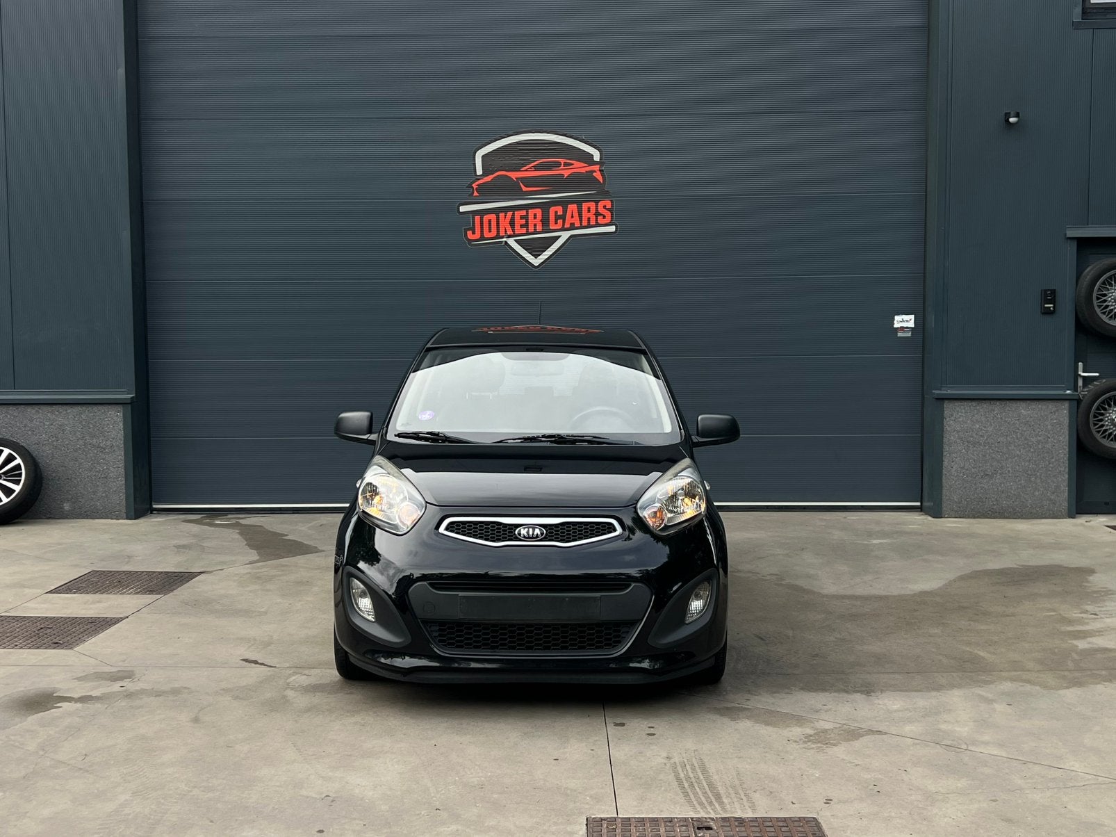 Kia Picanto 1.0i Lounge Airco Elektr.Ramen, Auto's, Kia, Euro 5, Zwart, https://public.car-pass.be/vhr/b8ffc29f-5581-4b59-8883-2fffefeb8bc5