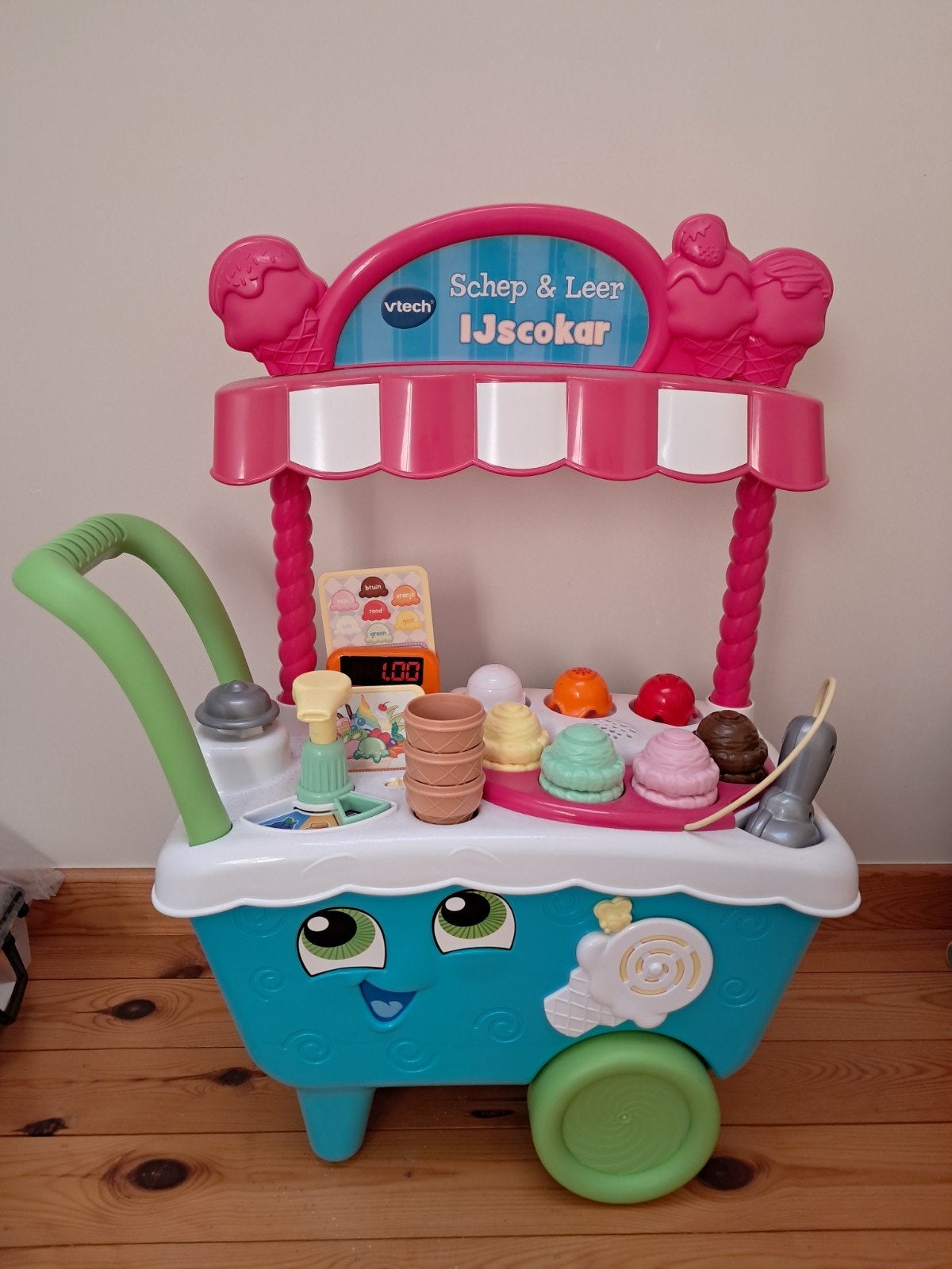 pelle VTech et chariot à crème glacée en cuir, Enfants & Bébés, Jouets | Vtech, Enlèvement, Comme neuf