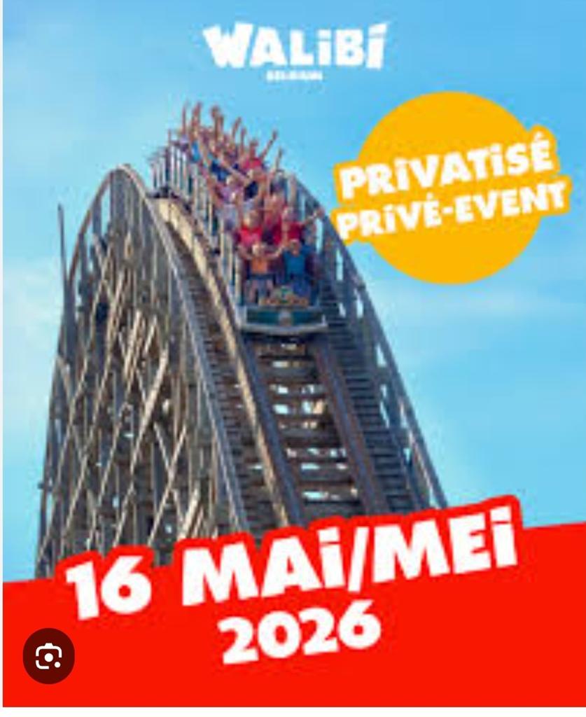 Walibi - 2 entrées 16 mai - journée spéciale orange