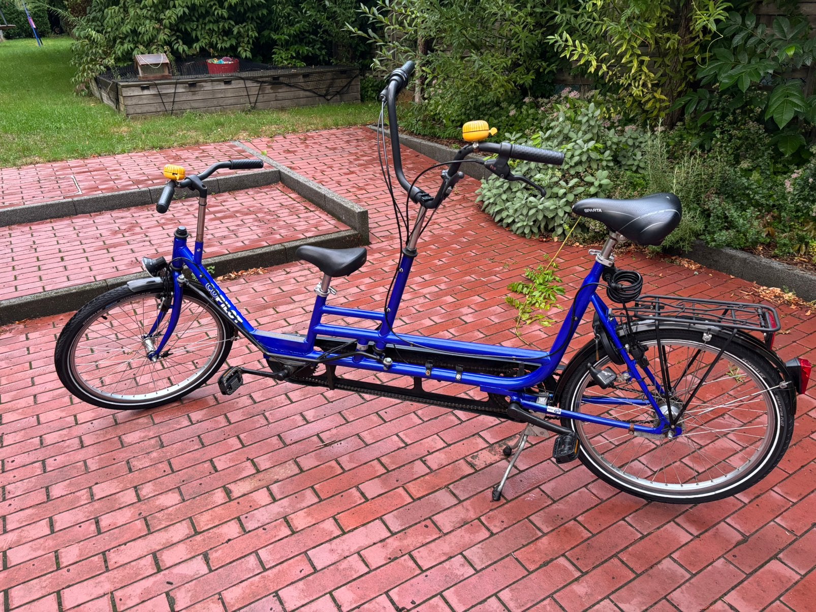 Huka Co-Pilot Ouder-Kind Tandem (Blauw), Enlèvement, Comme neuf