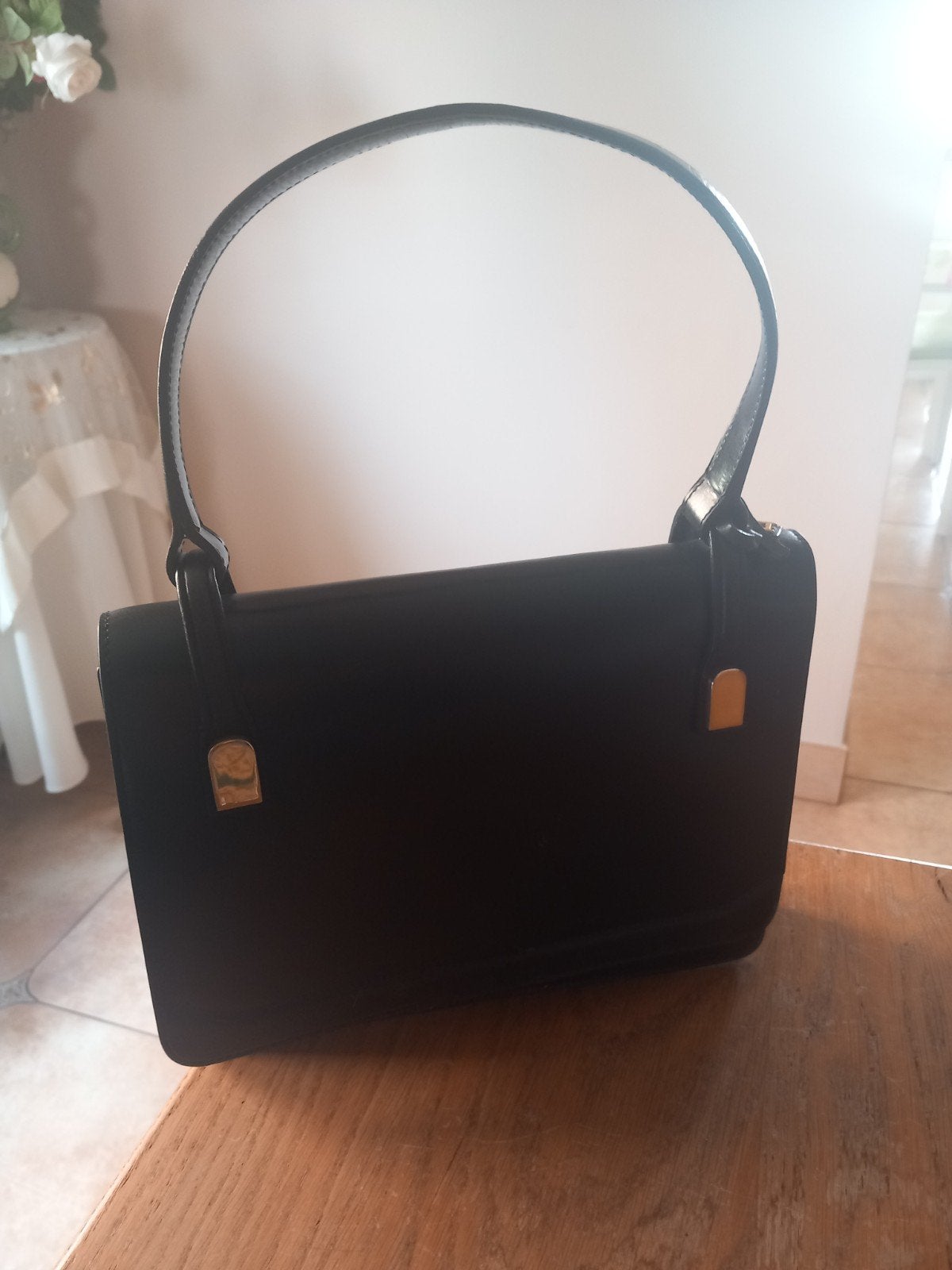 Delvaux handtas.., Enlèvement, Comme neuf, Noir, Sac à main