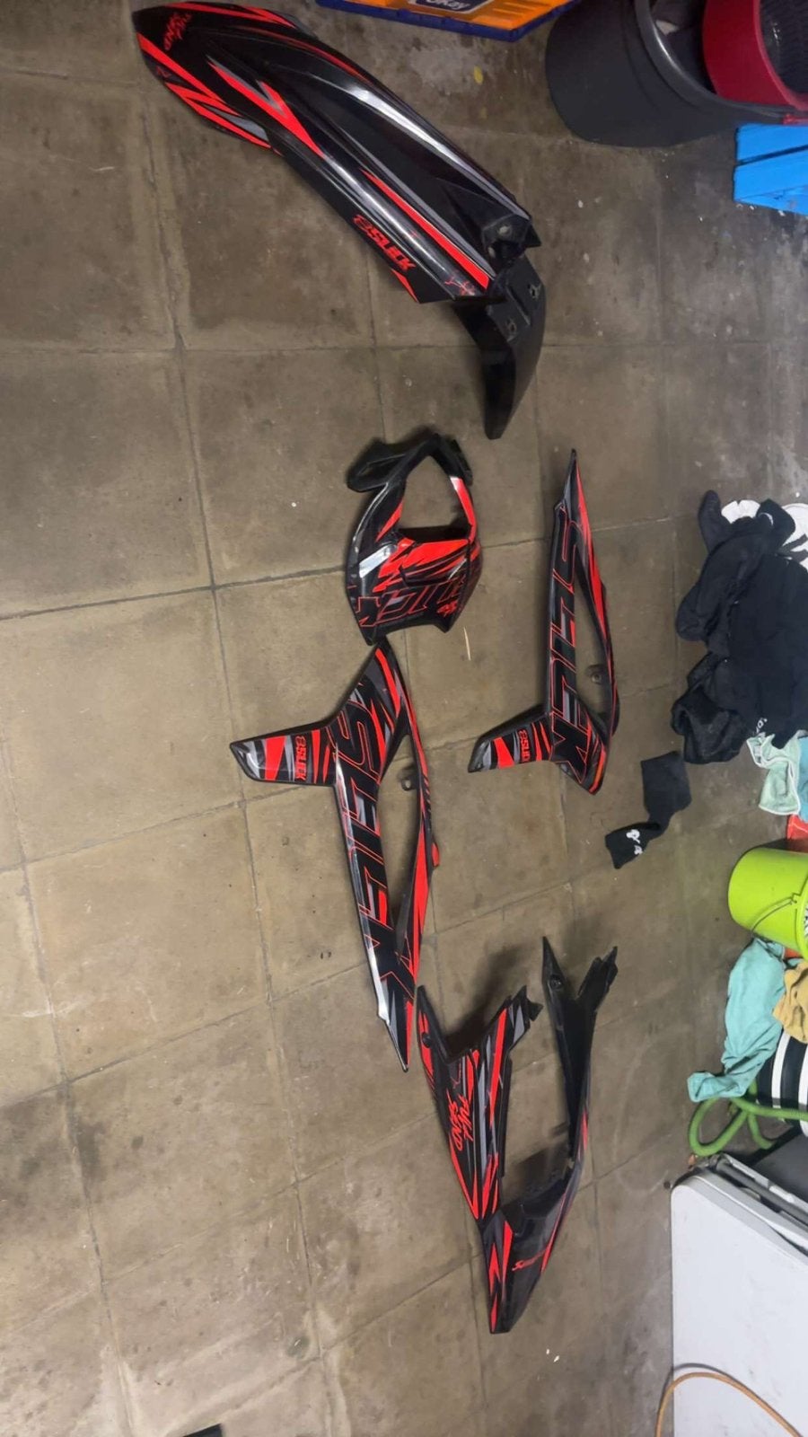 kappenset slick desing, Ophalen, Gebruikt, Overige merken