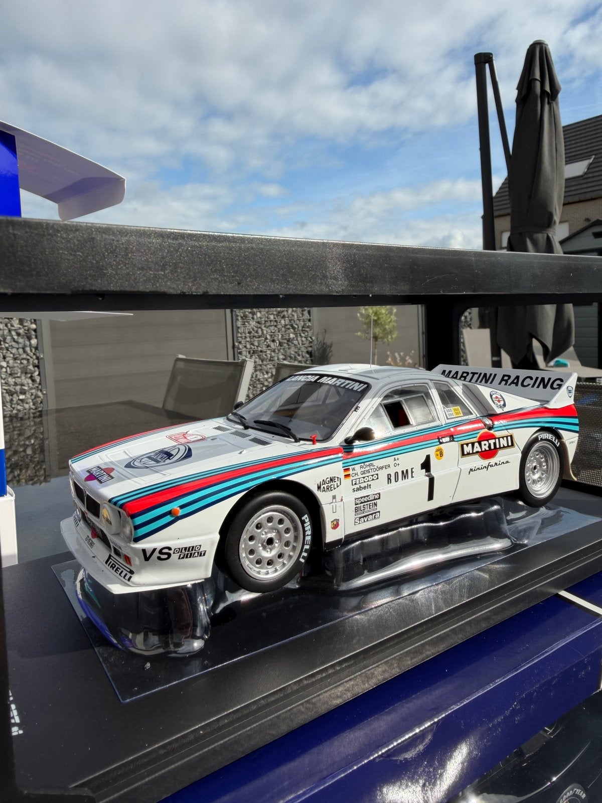 1983 Lancia 037 monte carlo rally winner, Enlèvement