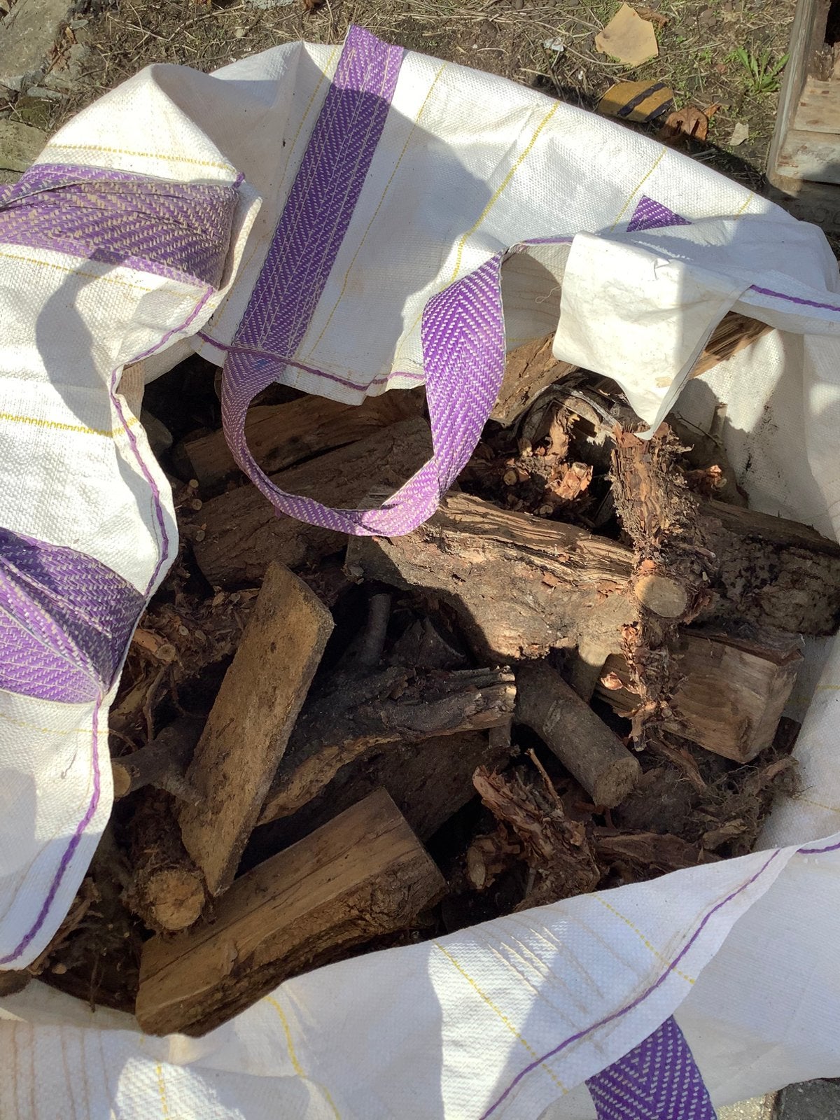 Droog hout, Minder dan 3 m³, Ophalen, Blokken