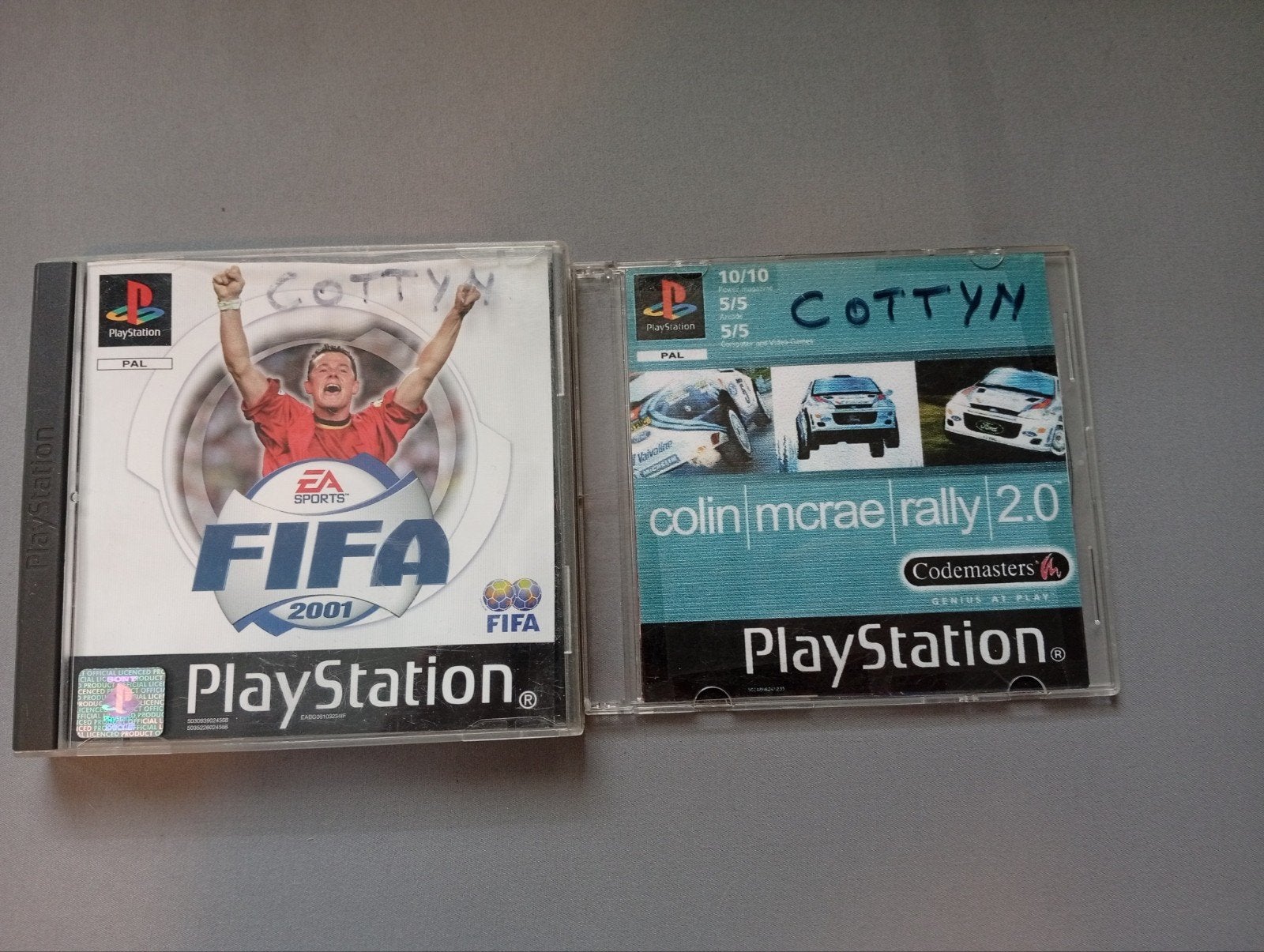 PlayStation 1 spelletjes, Ophalen