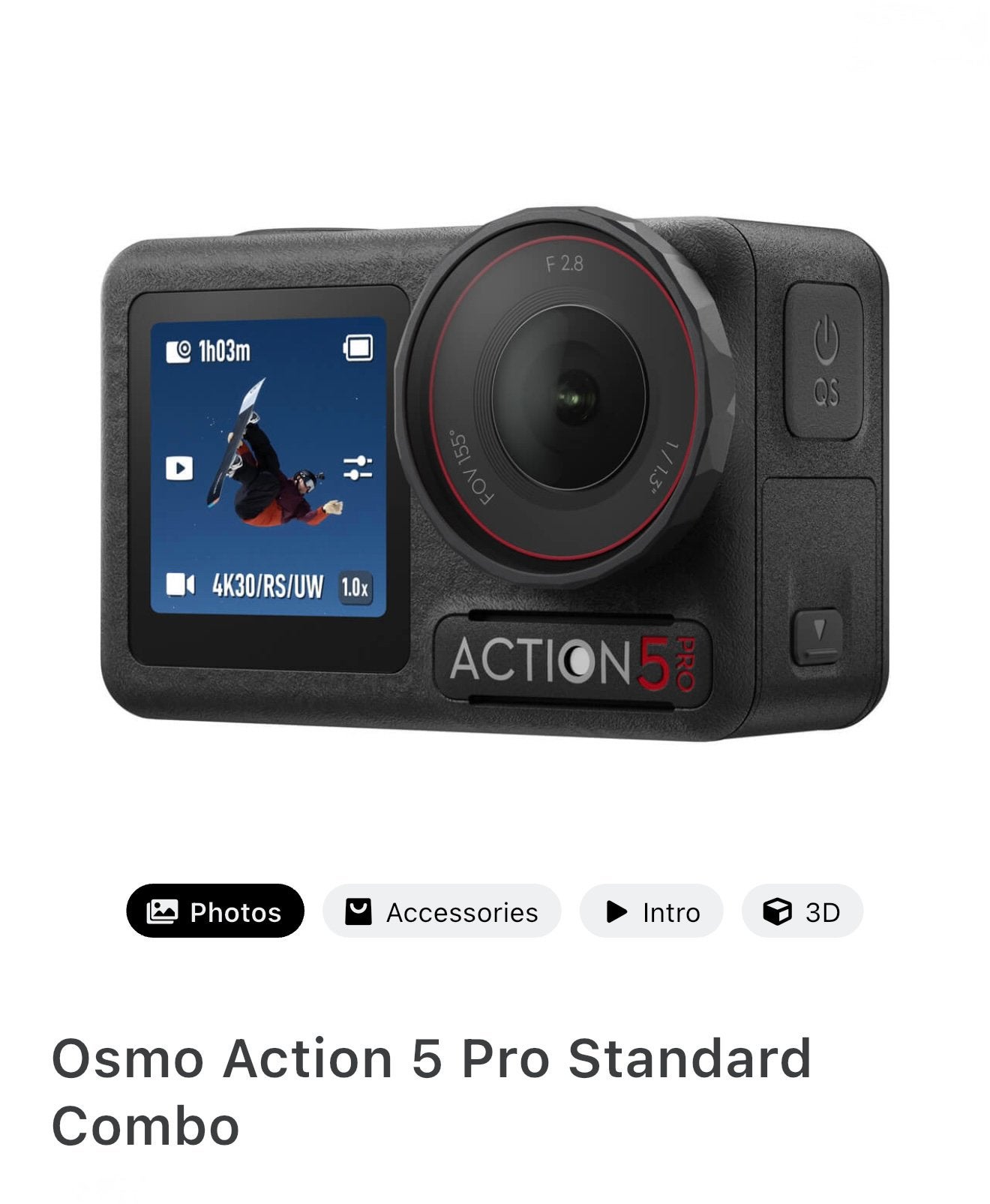 Dji osmo action 5 pro, Audio, Tv en Foto, Actiecamera's, Ophalen, Zo goed als nieuw