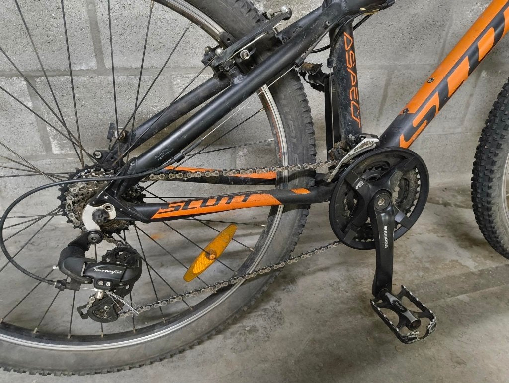 fiets, Fietsen en Brommers, Fietsen | Jongens, Gebruikt, Velgrem, Versnellingen, Scott