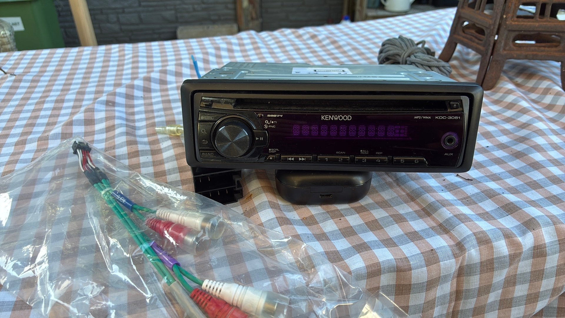 Kenwood radio cd speler, Audio, Tv en Foto, Radio's, Ophalen, Radio