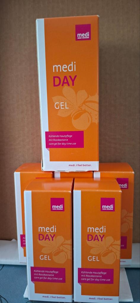 Verzachtende gel (compressiekousen), Ophalen