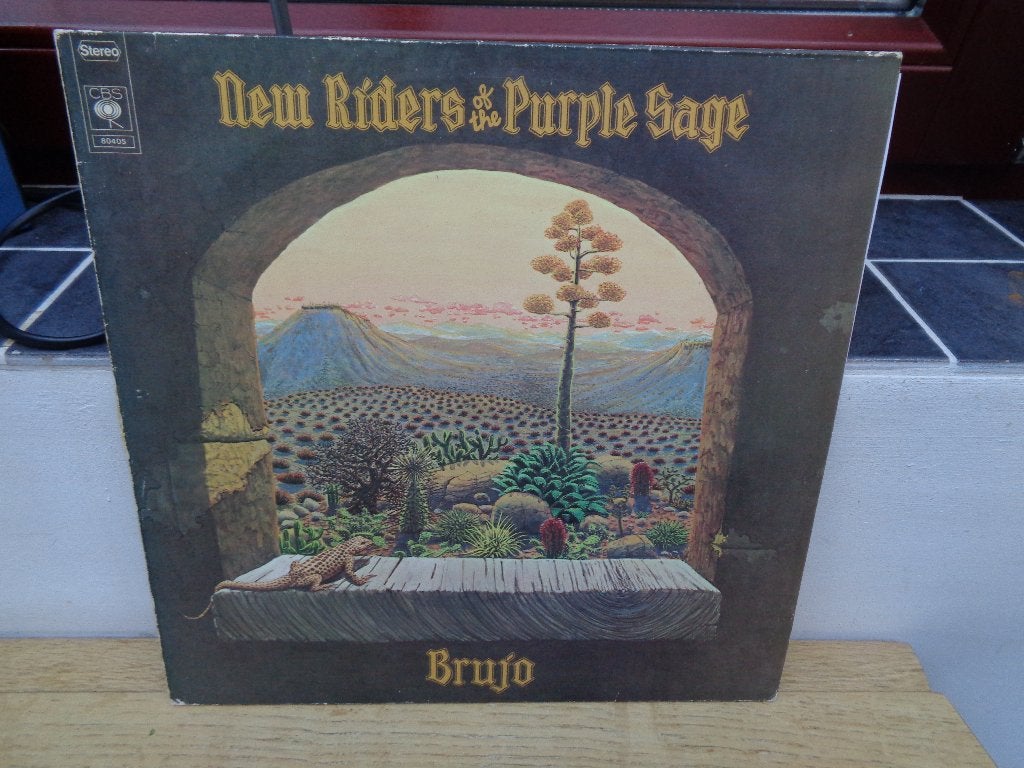 New Riders of the Purple Sage LP "Brujo" [Nederland-1974], LP, Gebruikt, Verzenden, Fotohoes