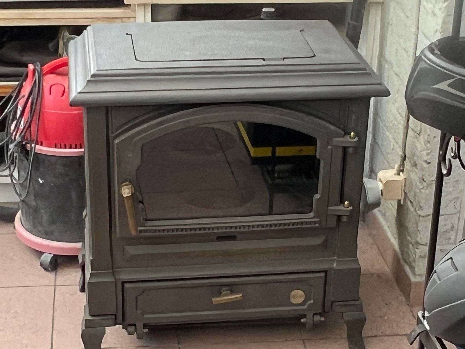 Cuisinière à gaz Efel Harmony 2, Enlèvement, Comme neuf, Autres carburants, Autoportant