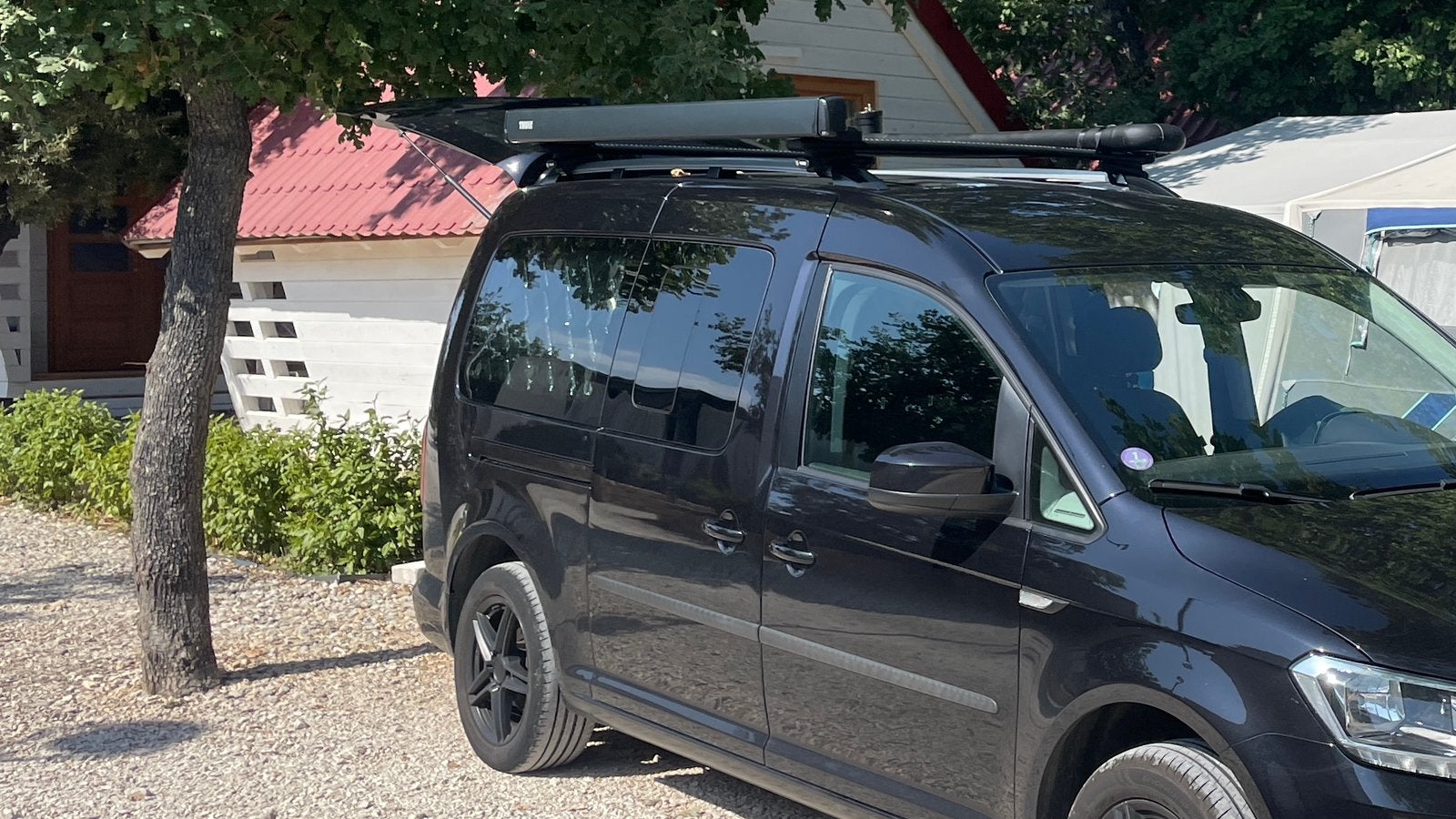 Thule omnistor 3200 antraciet cassetteluifel, Auto diversen, Dakdragers, Ophalen, Zo goed als nieuw