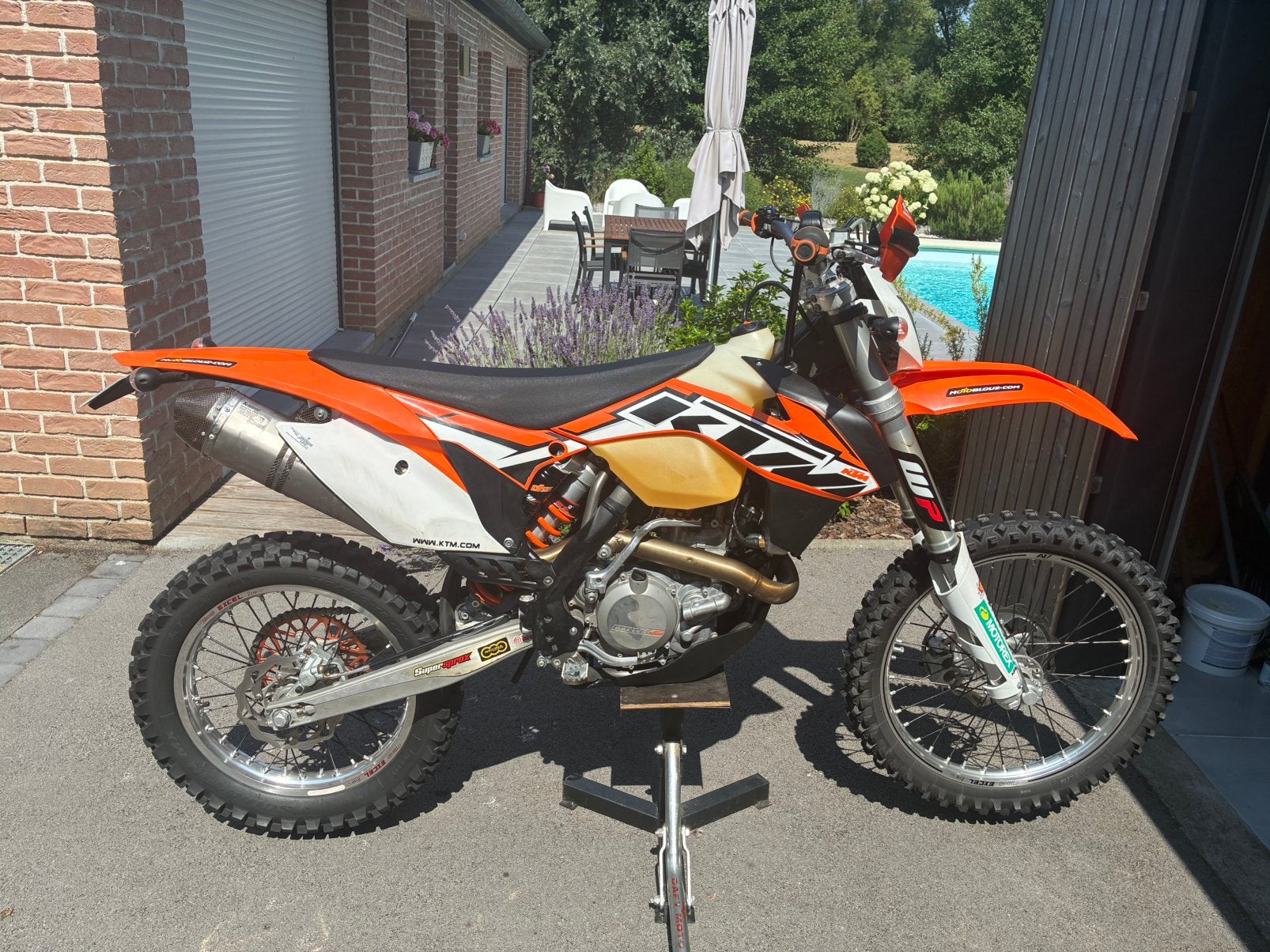 Ktm 450 exc f, Motos, Occasion, Particulier, Enduro, 1 cylindre