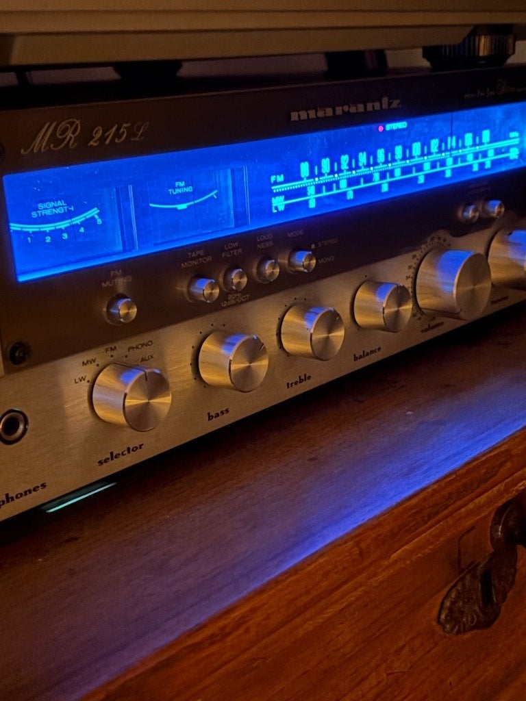 Unieke Marantz MR-215L Vintage Receiver 1978-1980, TV, Hi-fi & Vidéo, Amplificateurs & Ampli-syntoniseurs, Reconditionné, Stéréo