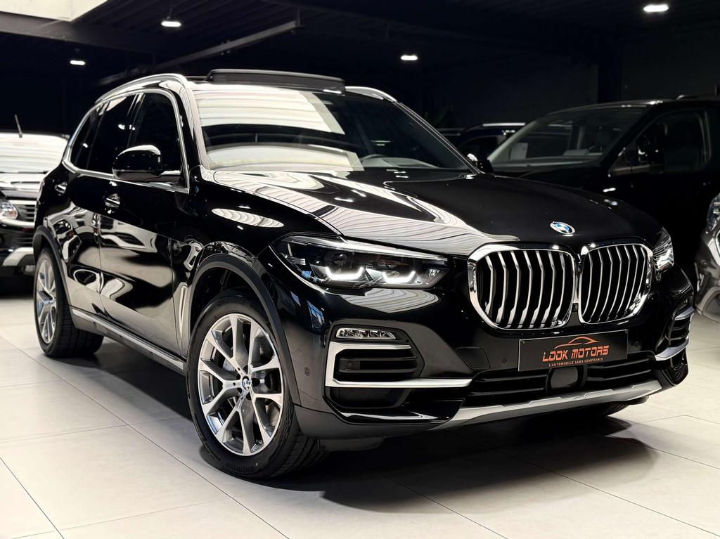 BMW X5 3.0AS xDrive45e 286cv X line PHEV INDIVIDUAL SUSPE, Auto's, BMW, Gebruikt, Zwart, Leder, Bedrijf