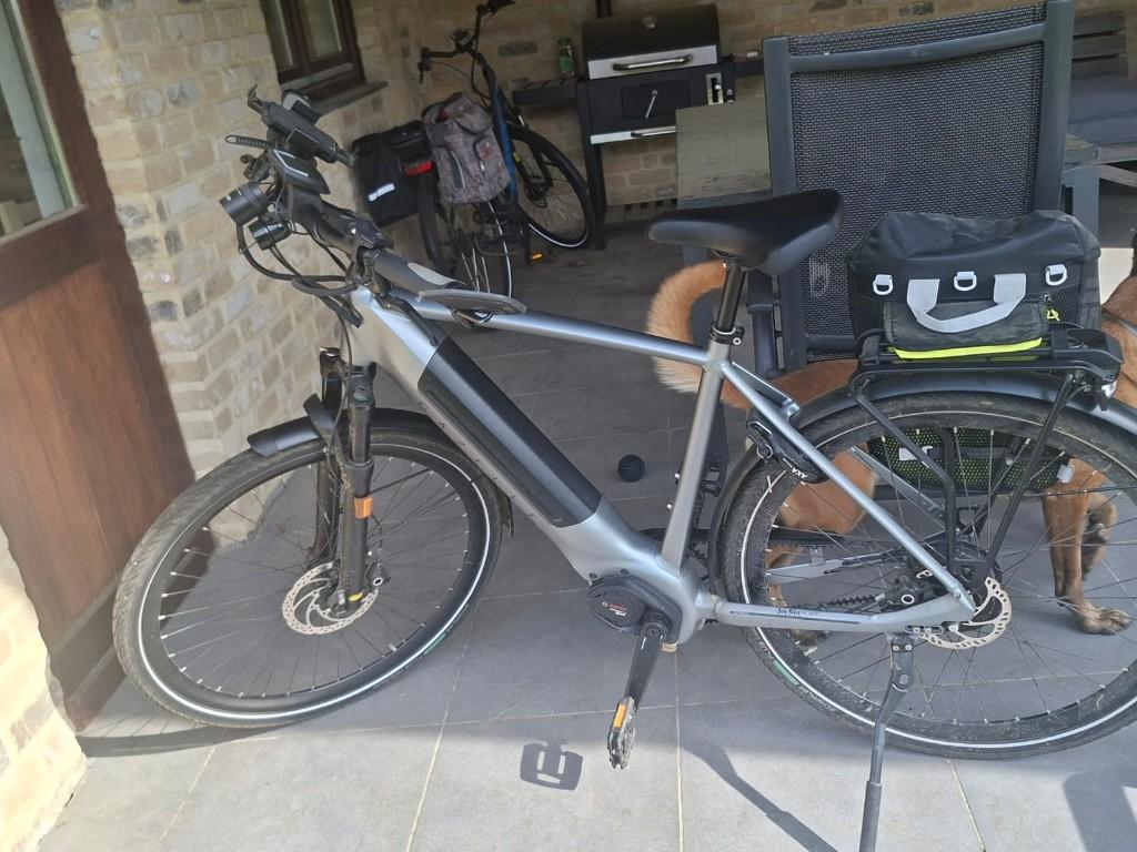 E bike Gazelle, Fietsen en Brommers, Elektrische fietsen, Ophalen, Gebruikt, 51 tot 55 cm, 50 km per accu of meer