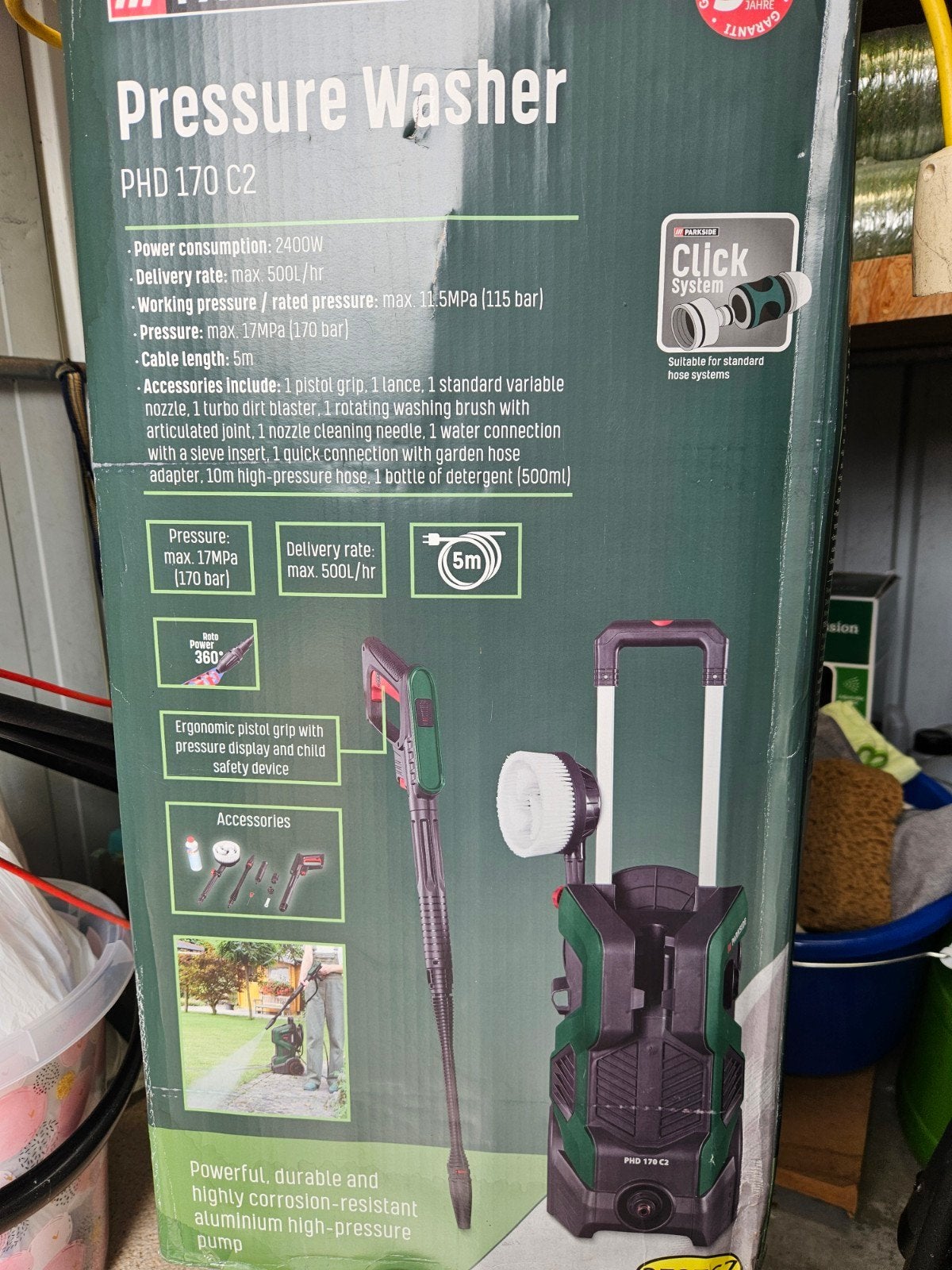 Hogedrukreiniger parkside, Tuin en Terras, Hogedrukreinigers, Ophalen