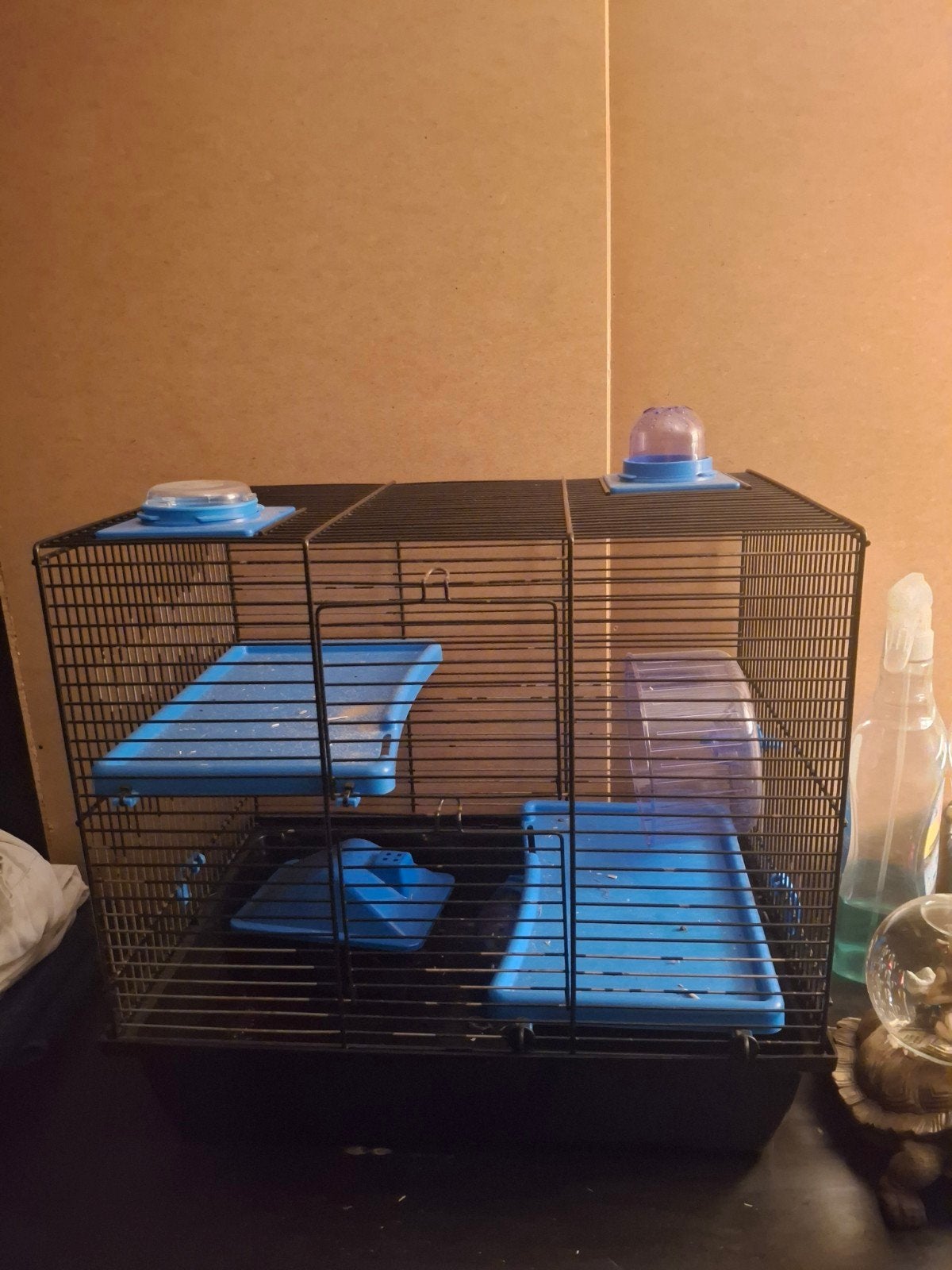 hamsterkooi, Ophalen
