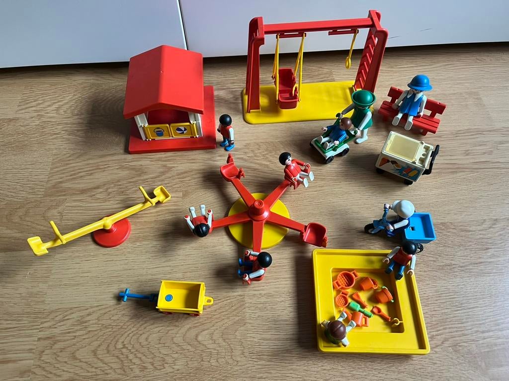 Playmobil vintage speeltuin, Ophalen of Verzenden, Zo goed als nieuw, Los Playmobil