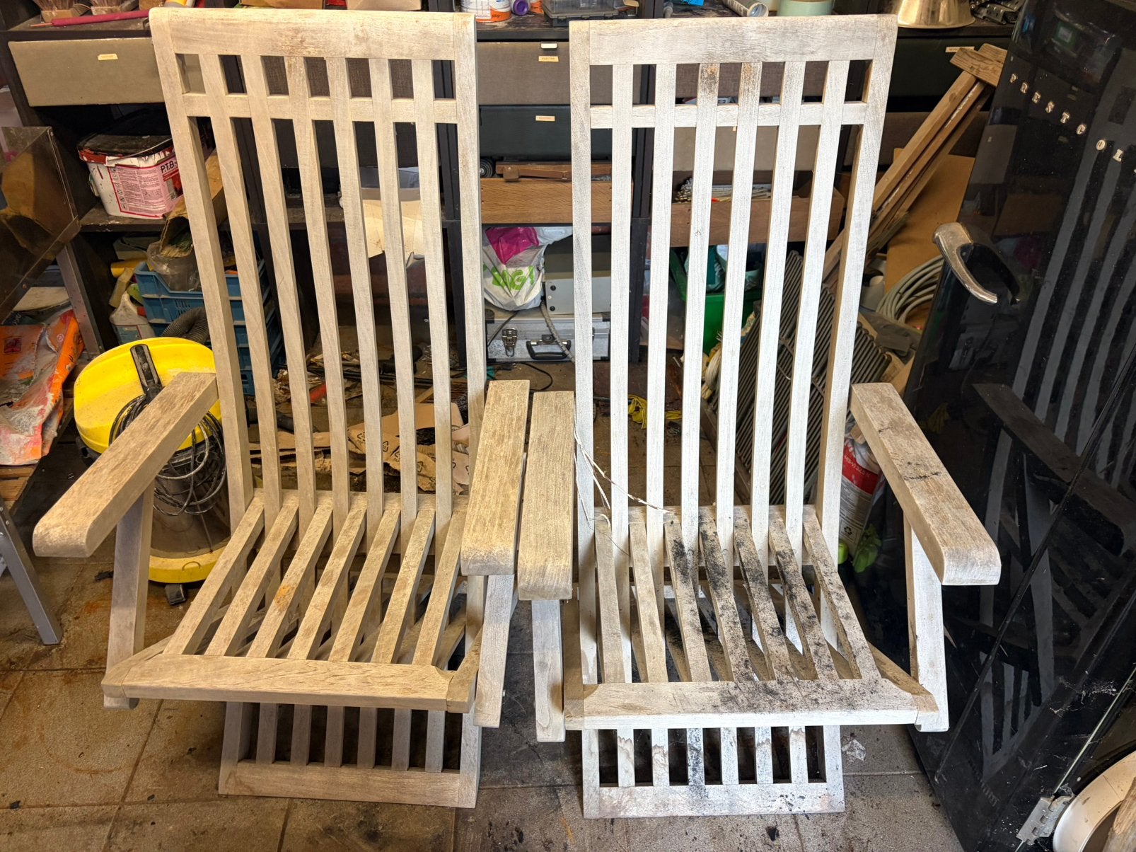 Tuinstoelen ventura, Jardin & Terrasse, Enlèvement, Comme neuf