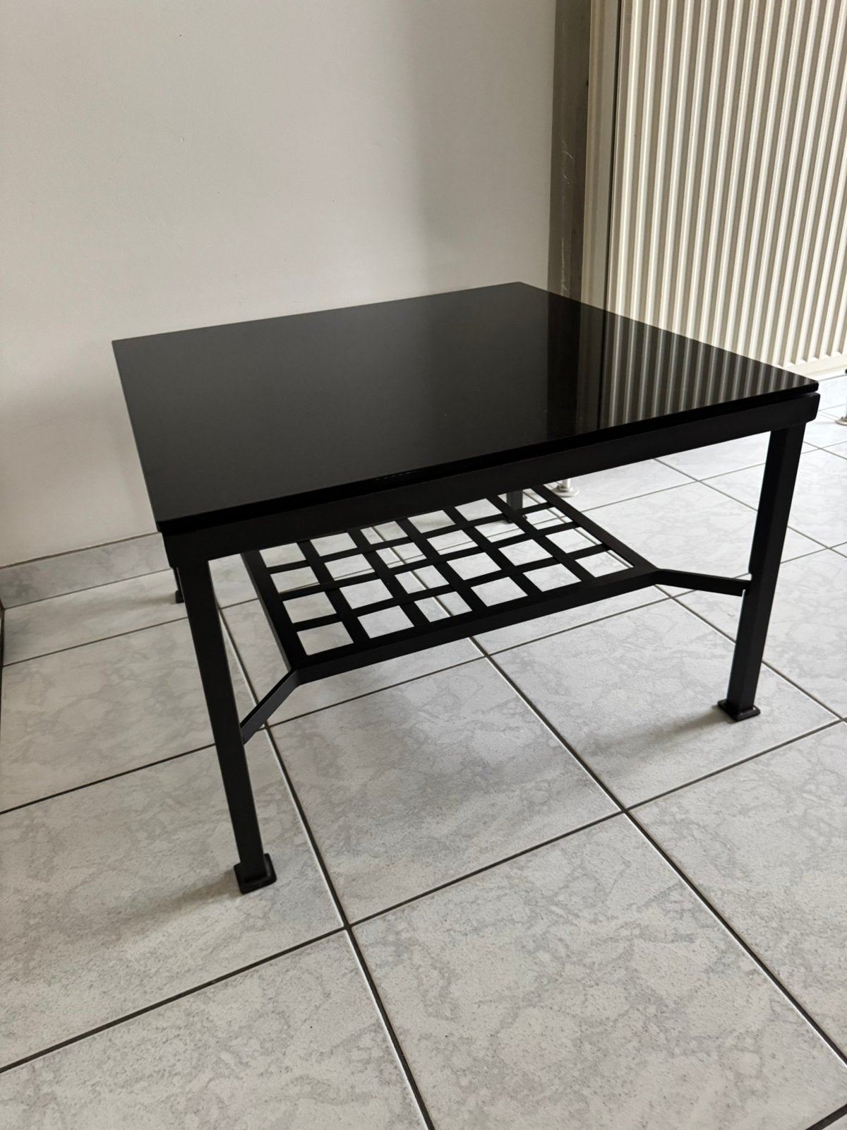 Samontafel, Huis en Inrichting, Ophalen, Zo goed als nieuw, Glas