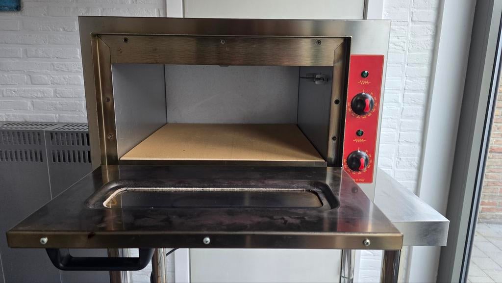 Elektrische oven voor pizza en brood, weinig gebruikt., Ophalen, Ovens, Microgolfovens en Steamers
