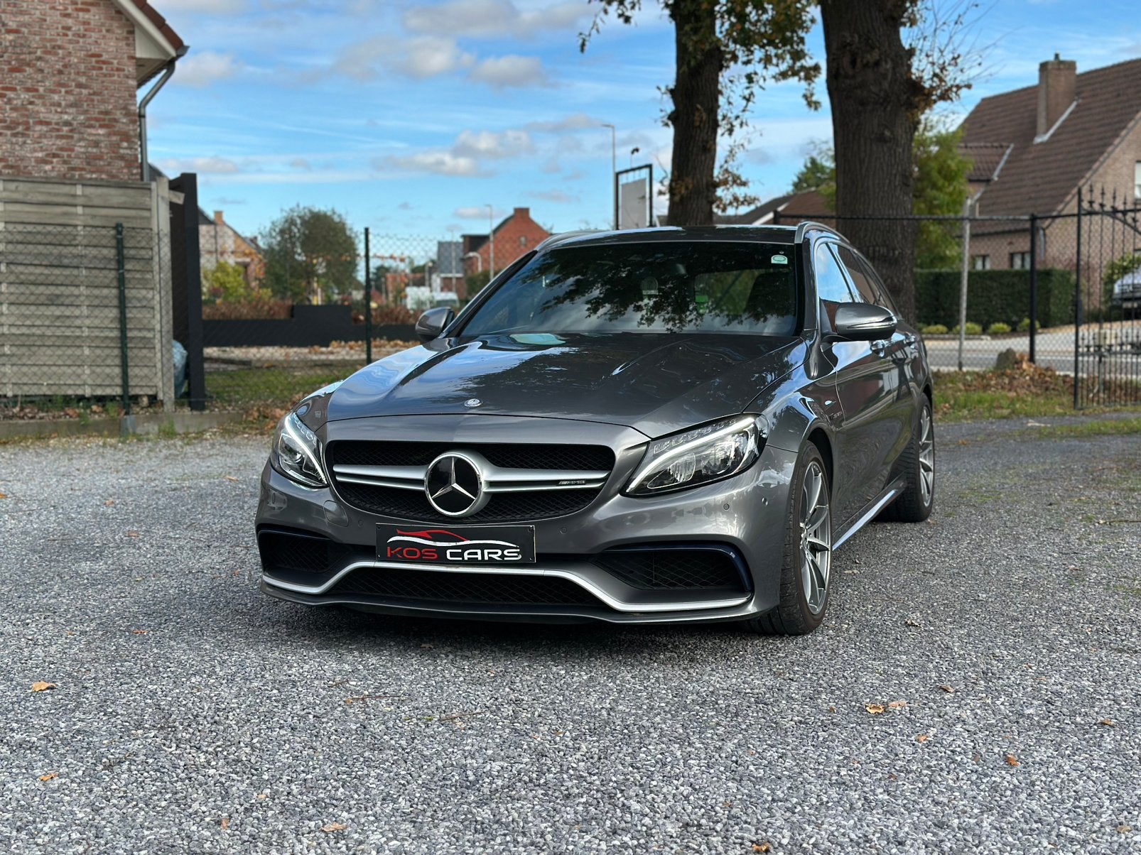 Mercedes C63 AMG/V8 BiTurbo/476Pk/Lichte Vracht, Automaat, Dealer onderhouden, Achterwielaandrijving, Adaptive Cruise Control