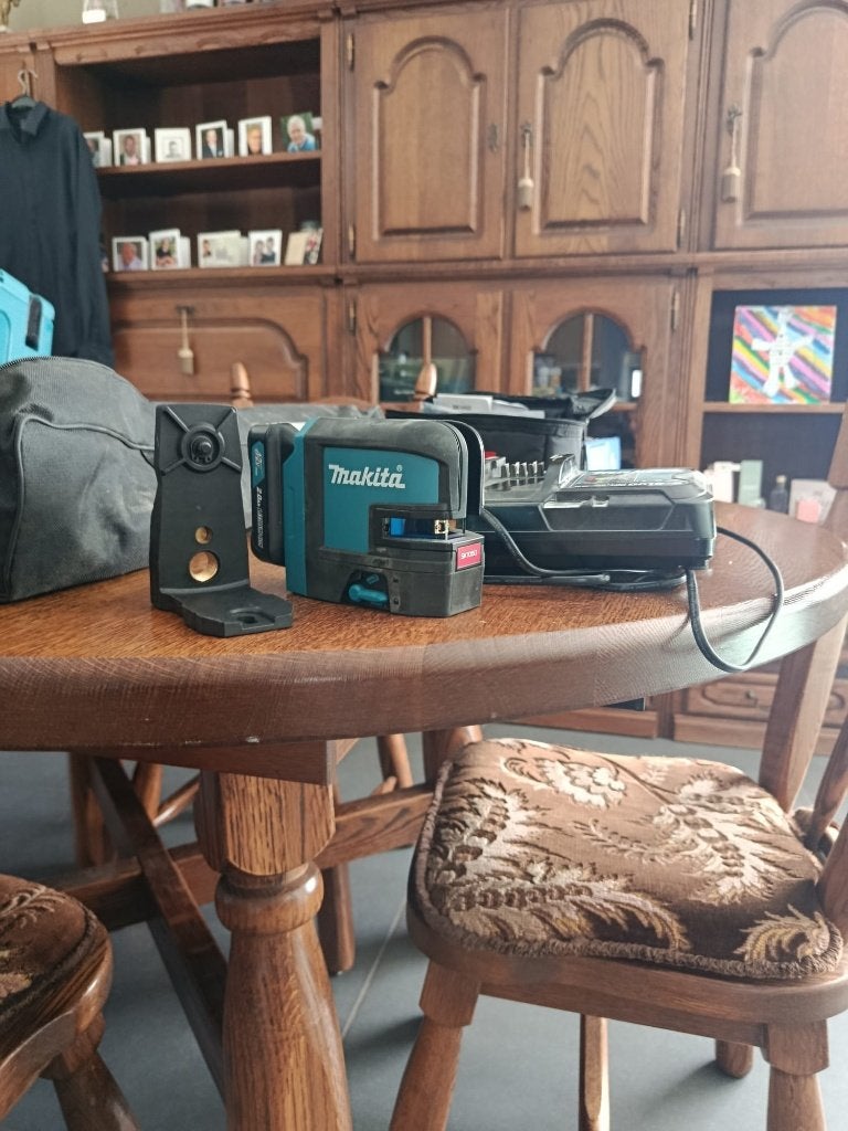 goedwerkende kruislazer sk105D, Enlèvement, Comme neuf