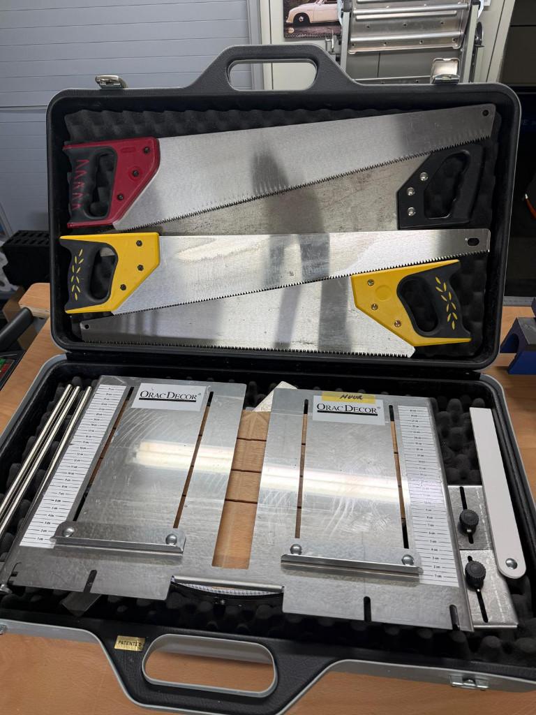 VERSTEKZAAG ORAC VARIOMATIC FB10 SIERLIJSTEN, Doe-het-zelf en Bouw, Ophalen, Gebruikt