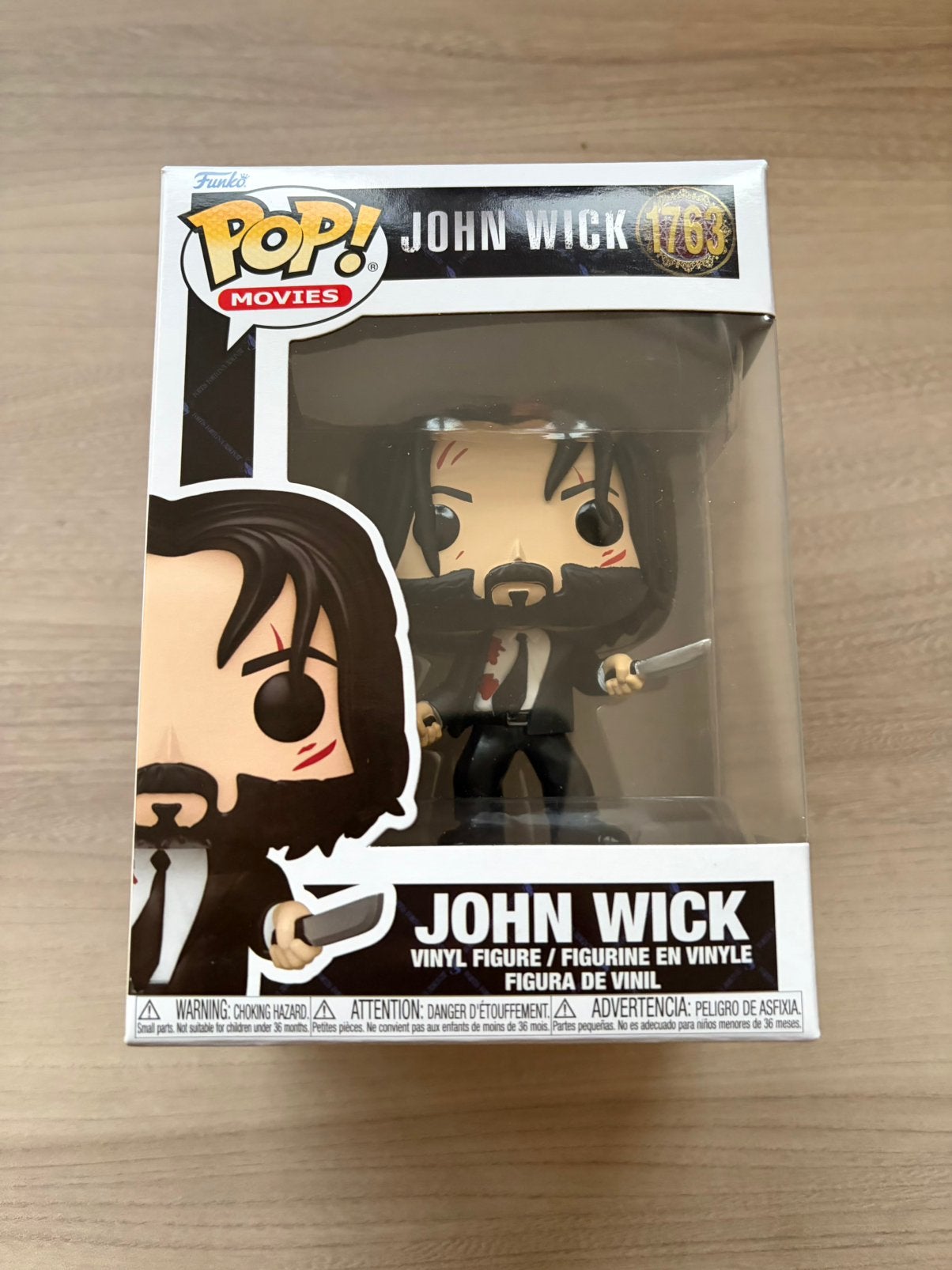 Funko Pop! Movies John Wick #1763 Vinyl Figure 2025, Ophalen of Verzenden, Zo goed als nieuw