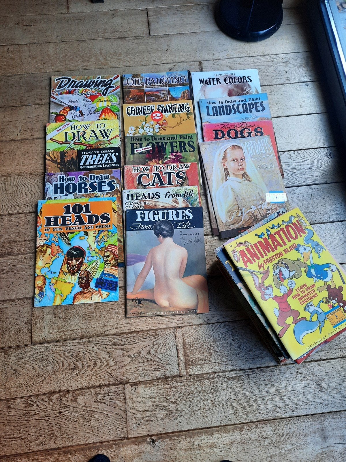 Verschillende boeken, Ophalen