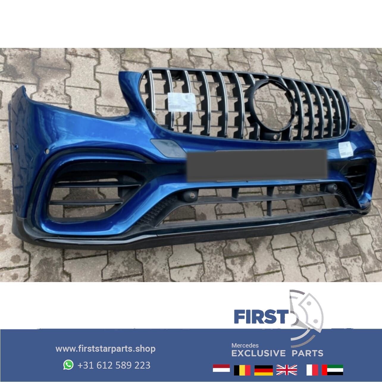 A2538854202 W253 C253 GLC63s AMG VOORBUMPER Mercedes GLC 63, Utilisé, -, Avant, -
