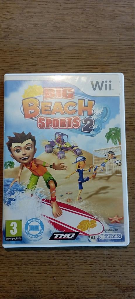 Big Beach Sport 2 Wii-spellen, Games en Spelcomputers, Games | Nintendo Wii, Sport, Ophalen of Verzenden