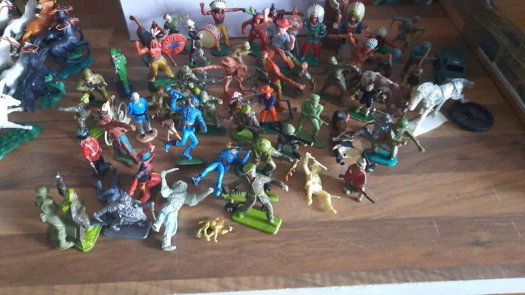 groot lot met kameel (tje) soldaten , krijgers, Antiek en Kunst, Antiek | Speelgoed, Ophalen of Verzenden