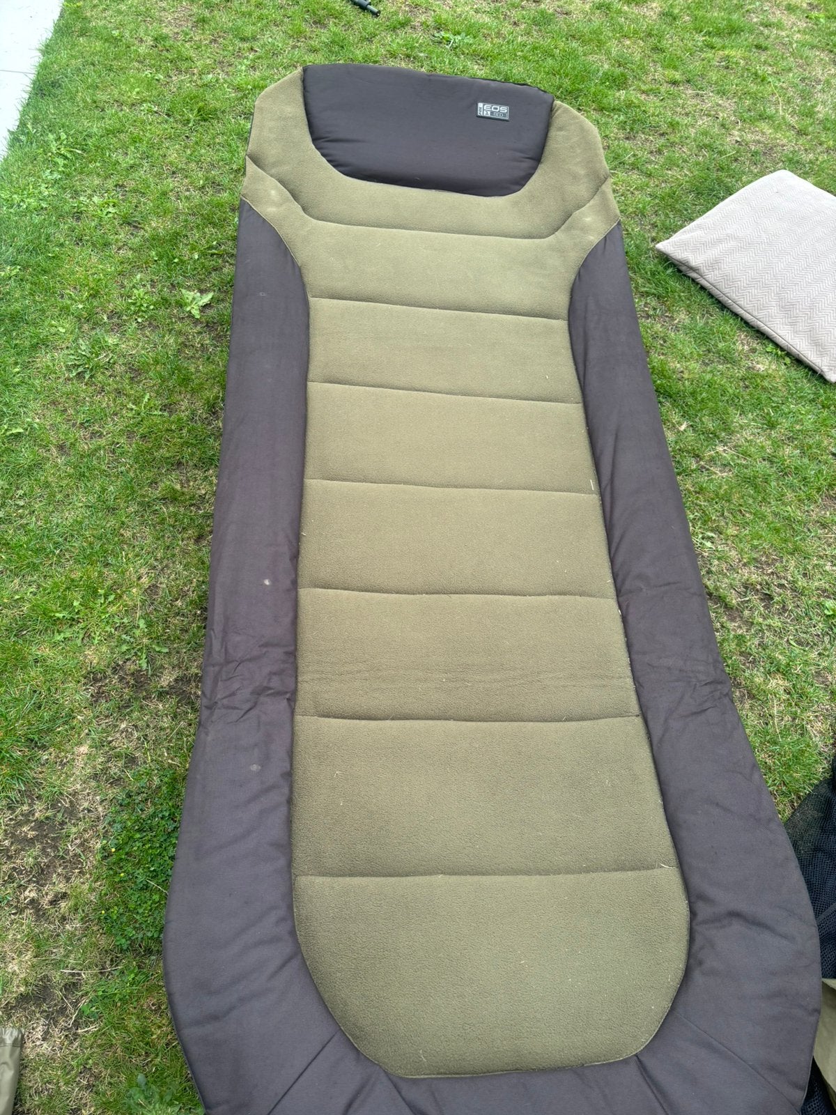 fox bedchair veldbed met slaapzak fox, Ophalen, Zo goed als nieuw
