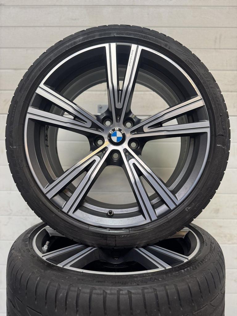 19” BMW 3 SERIE G20 G21 INDIVIDUAL VELGEN ZOMERBANDEN ORIG T, Auto-onderdelen, 19 inch, Gebruikt, -, -