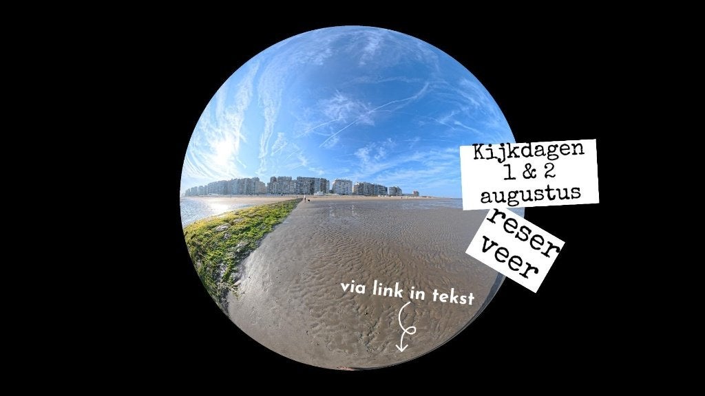 zicht ZEE/hinterland | Westende|verrassend ruim|zonnig 1 slp, Immo, Huizen en Appartementen te koop, Middelkerke, Provincie West-Vlaanderen