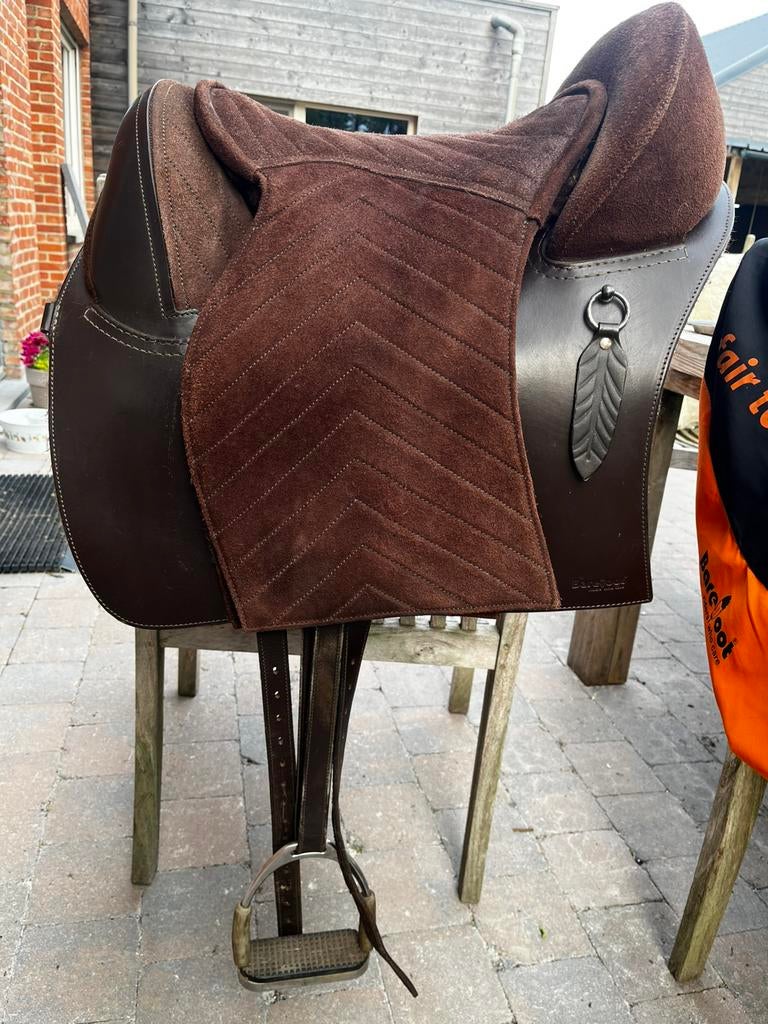 Barefoot Madrid bruin met accessoires, Animaux & Accessoires, Chevaux & Poneys | Selles, Comme neuf, Enlèvement
