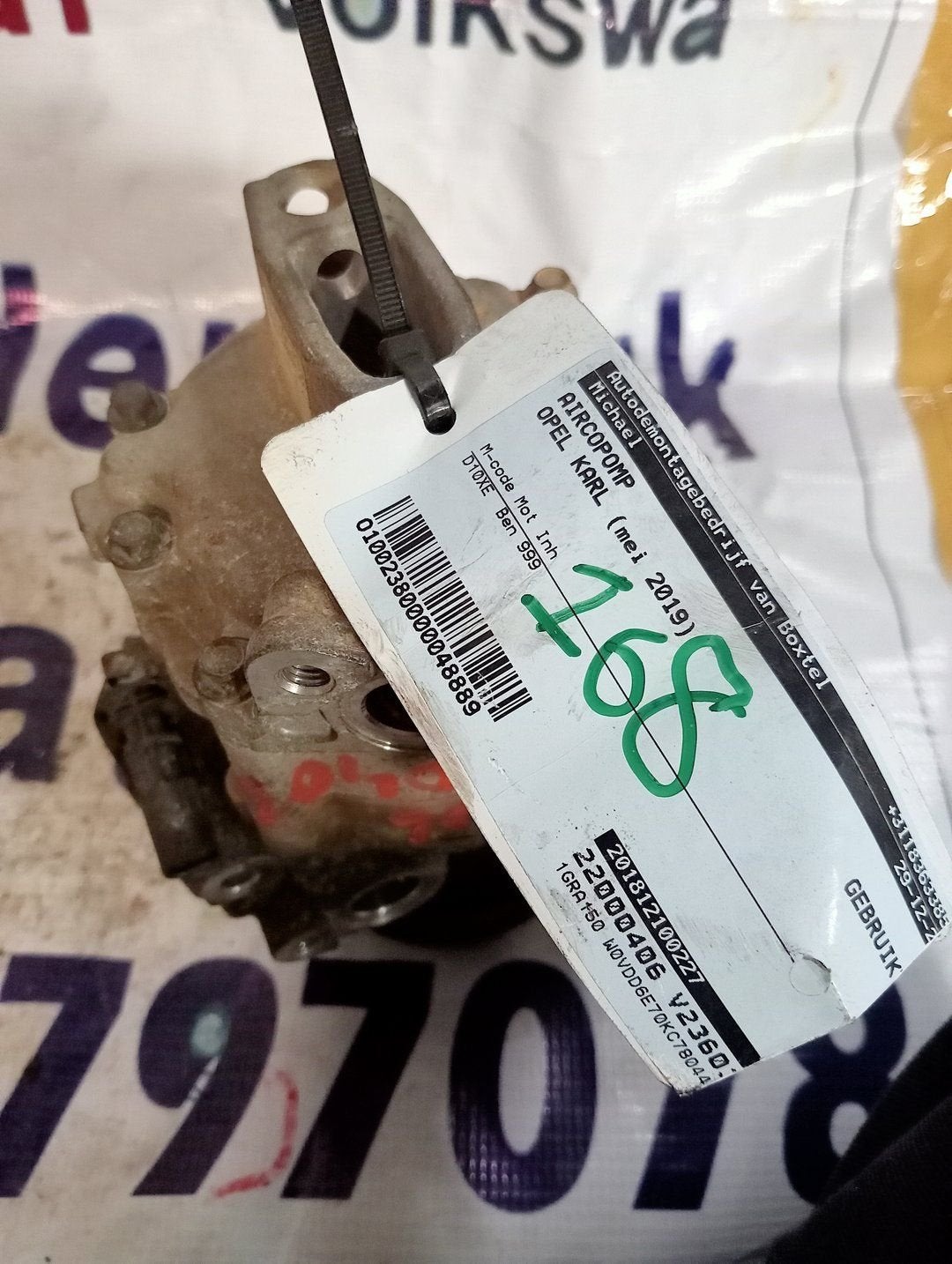 AIRCOPOMP OPEL KARL, -, Opel, Utilisé, -